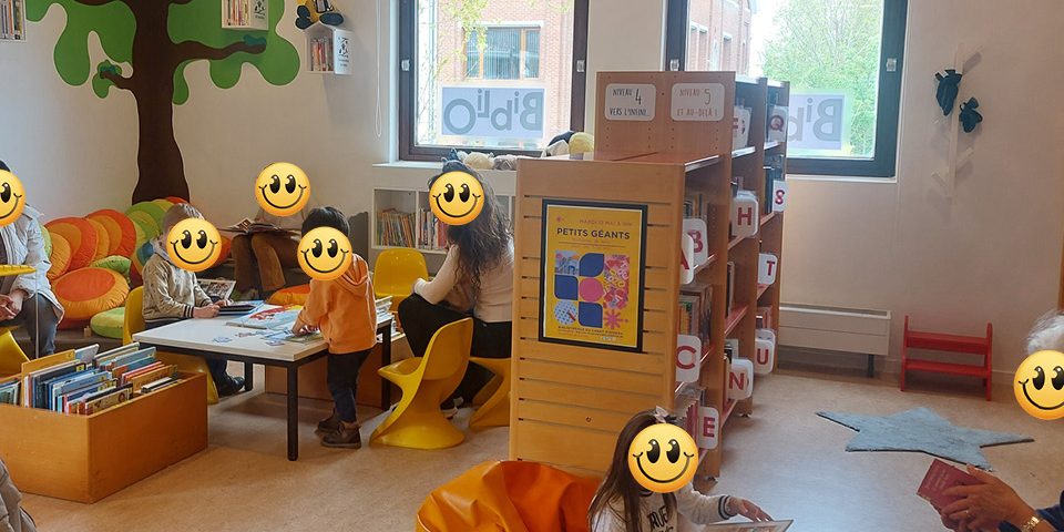 bibliothèque du Chant d’Oiseau, woluwe-saint-pierre. poste de bibliothécaire y serait aujourd’hui menacé de suppression