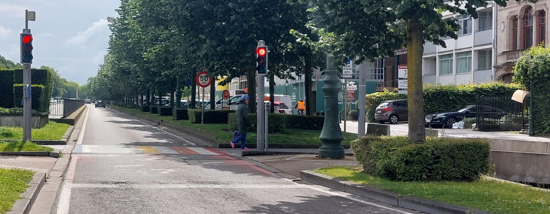 yclistes restent en danger sur certaines sections de l'avenue de tervuren