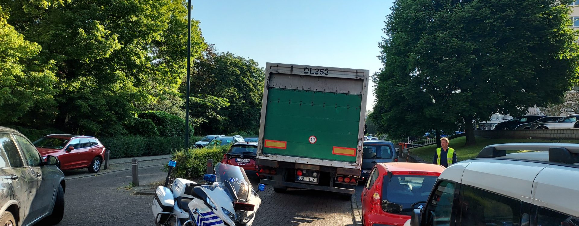 problème de parking, drève de Nivelles, 1150 woluwe-saint-pierre