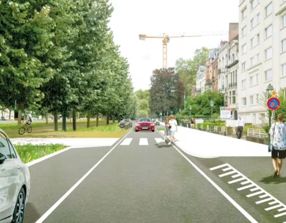 réaménagement avenue tervuren-woluwe-saint-pierre