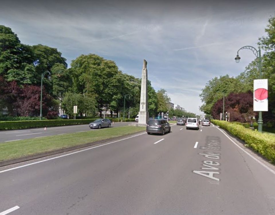 réaménagement de l'avenue de tervuren