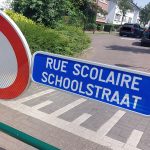 première rue scolaire à l’avenue des Éperviers, woluwe-saint-pierre