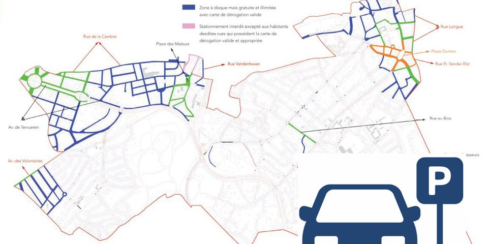 Cartes de stationnement « riverains » à woluwe-saint-pierre: des pistes d'évolution pour soulager les quartiers actuellement sous pression